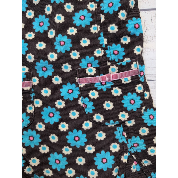 7/8 Mini Boden Floral Corduroy Jumper - Picture 3 of 7